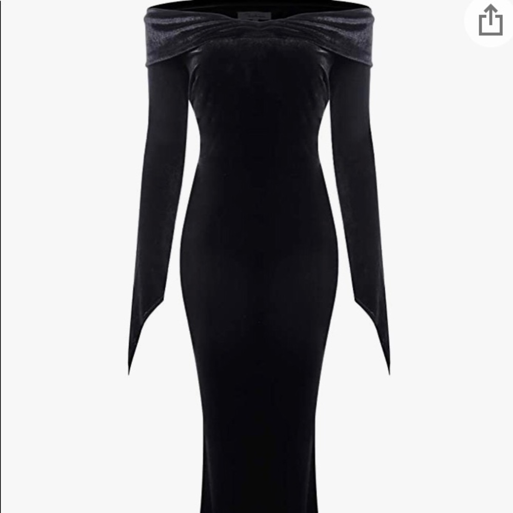 Velvet Black Dress